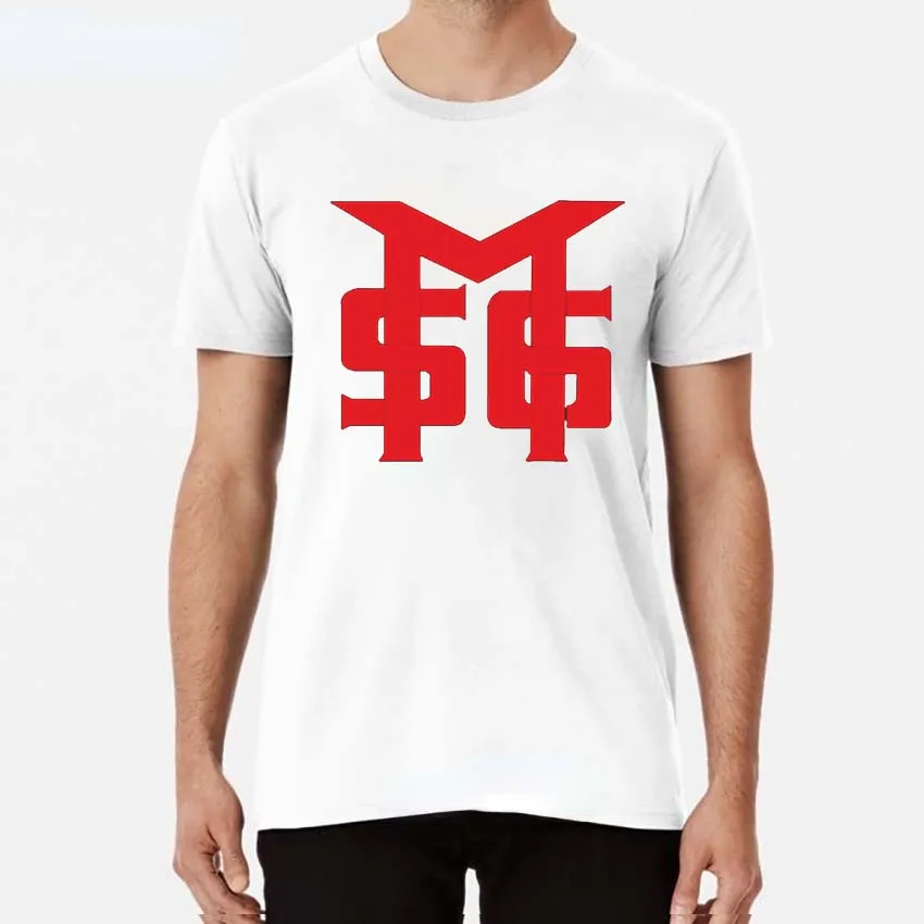 ملابس رجالية تي شيرت مجموعة مايكل شينكر مجموعة مايكل شينكر Msg Rock معدن صلب ثقيل مسلح وجاهز روك باটم Ufo تي شيرت