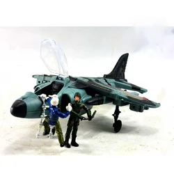 1:18 Scale Soldier Military Fighter Model Airplane For 3.75'' Action Figure Vehicle Scene Accessory Display Boy Toys In Stock