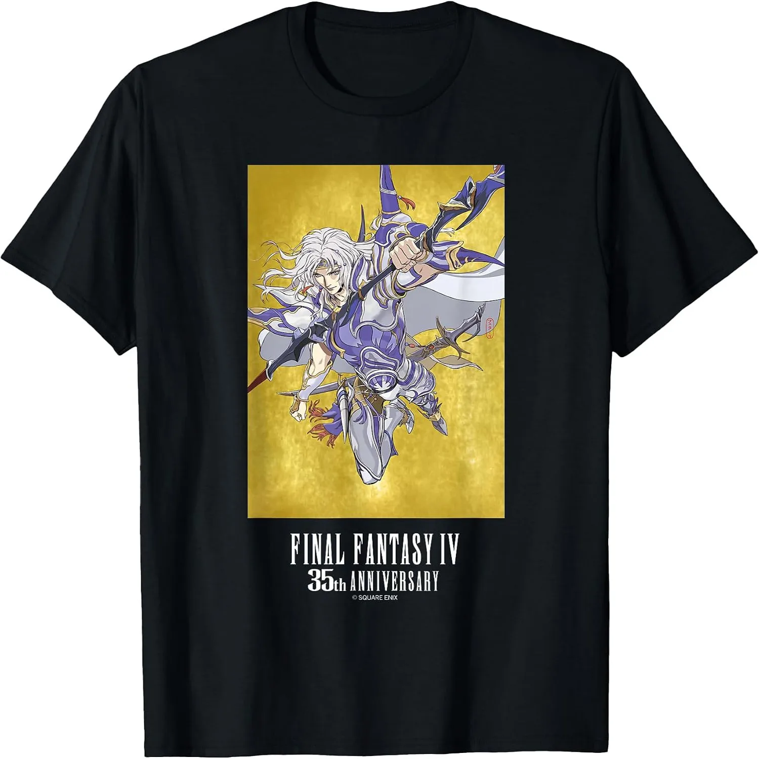 Final Fantasy Anniversary Collection FFIV Art Cecil T-Shirt