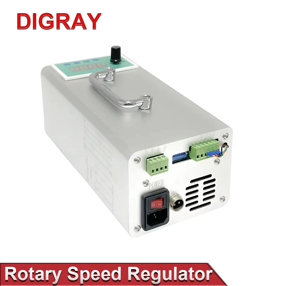 DIGRAY Pulse Generator Rotary Fixture Speed ​​Regulator Stepper Motor Control Box Rotary Speed ​​Regulator
