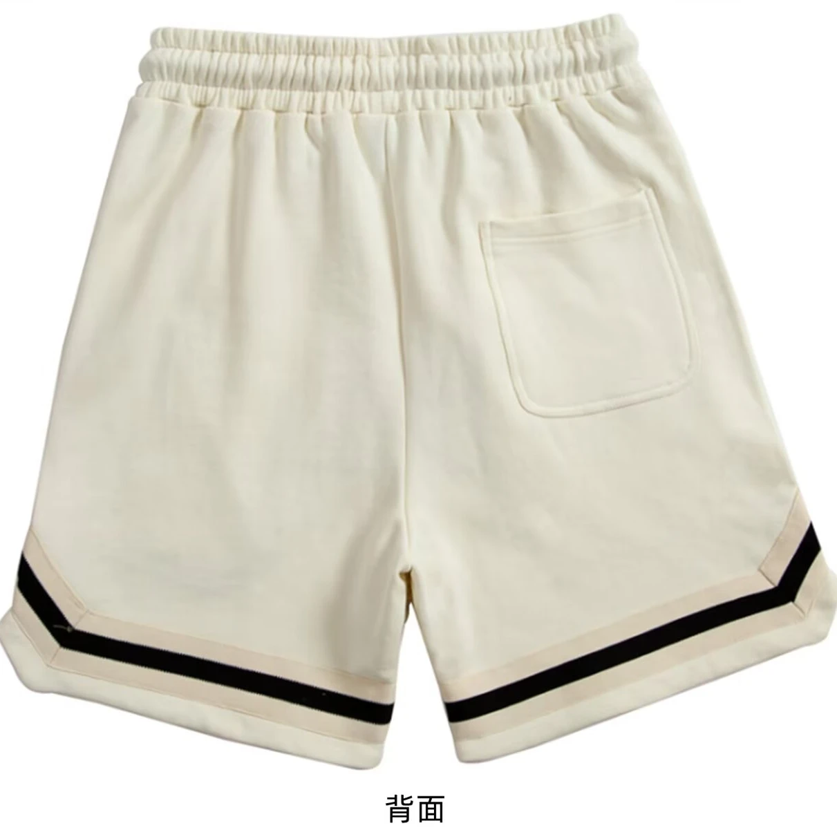 Summer Men\'sSports Shorts Fashion Letter embroidery Shorts Outdoor Casual Men\'s Clothing Exquisite Pattern White Shorts 2024 New