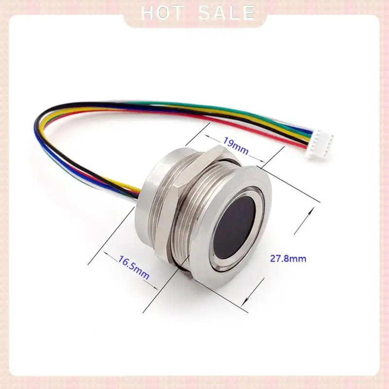 Entrega en 24 horas K202 + R503 Placa controladora de huellas dactilares DC12V Placa de control de bajo consumo de energía + módulo de huellas dactilares R503