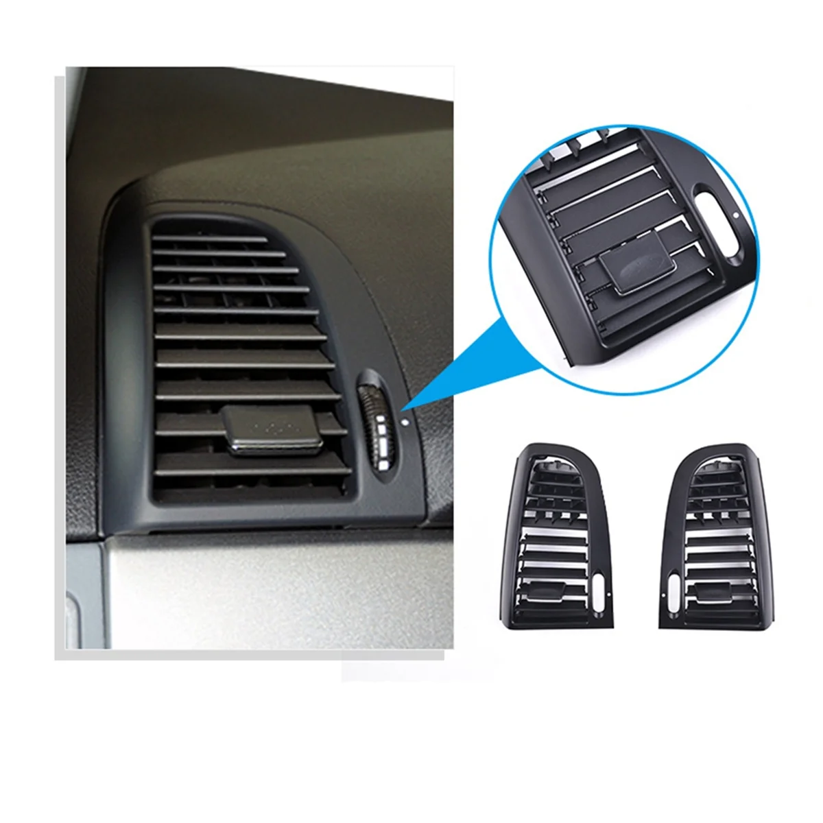 Приборная панель автомобиля, центральный правый кондиционер, вентиляционное отверстие, крышка, решетка, панель для Mercedes Benz Vito Viano W636 W639