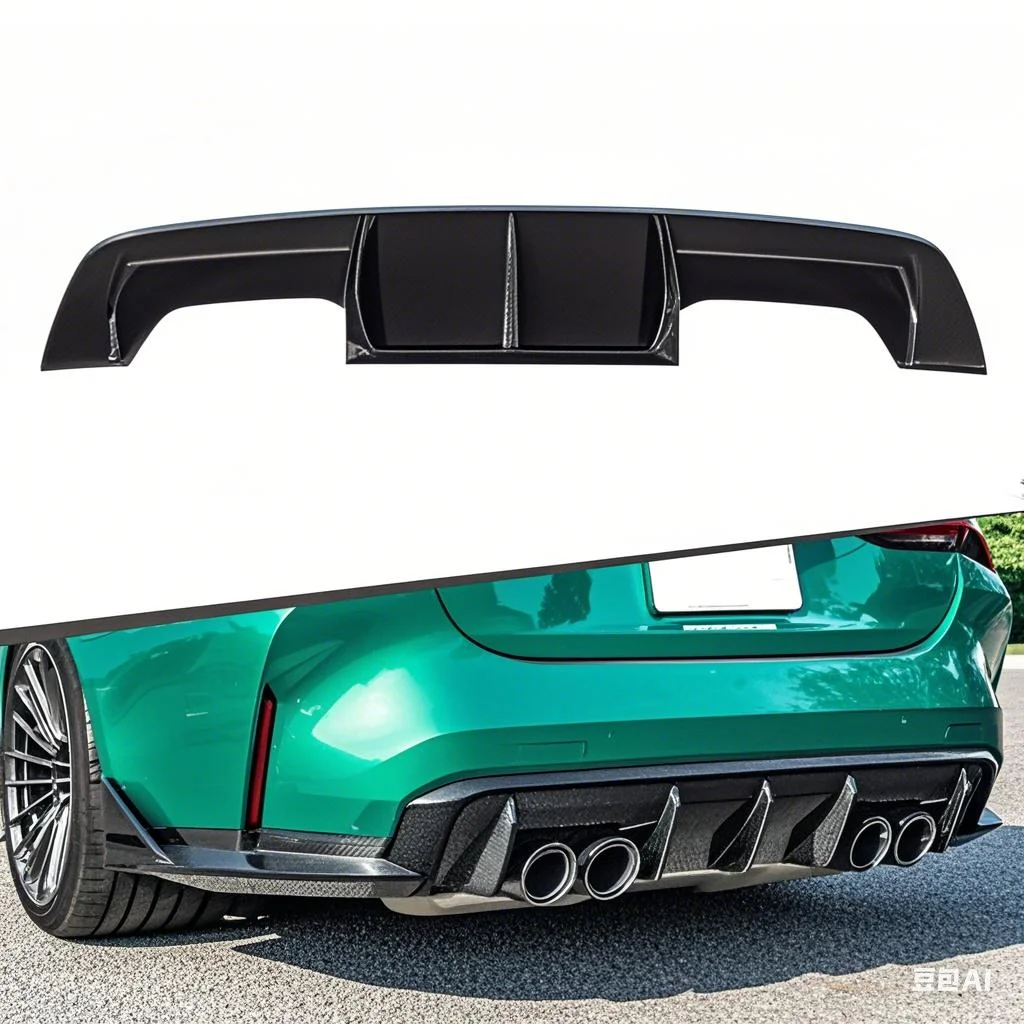

Hot Sales Dry Carbon Fiber Body Kit OEM Type Rear Bumper Diffuser Fit for Bmw G82