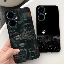 For Tecno Camon 19 Neo Phone Case Camon 19 Pro 5G Housing 2024 New Fashion Soft TPU Coques For Camon19 19Neo Funda Moon Night