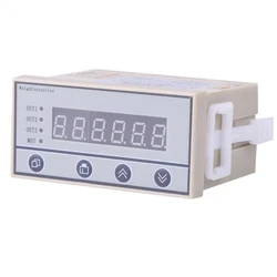 Load cell Indicator Weight Sensor 220V High accuracy Weighing Controller Weight Indicator 6-Digit LED Display 2-pin plug