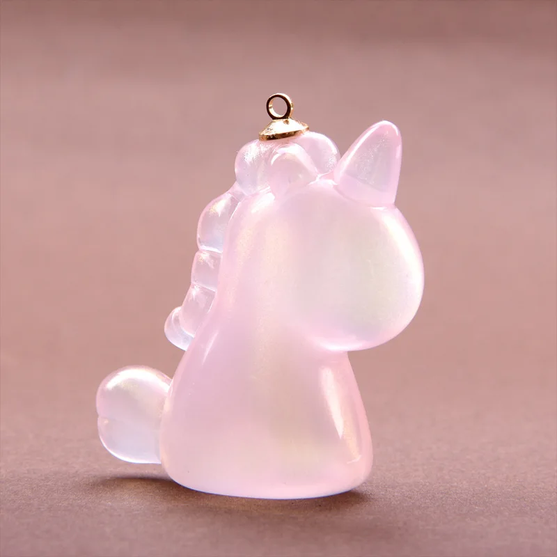 20pcs Cute Unicorn Keychains llavero Pendants for backpack Bags key chain Wholesale