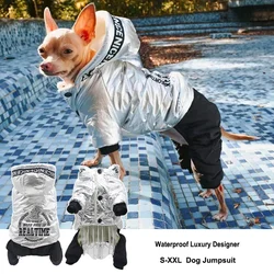 Waterproof Dog Jacket for Winter Warm Coats Waterproof Pet Clothes for Small Dogs Puppy Down Jacket Thicken Overalls for Dogs