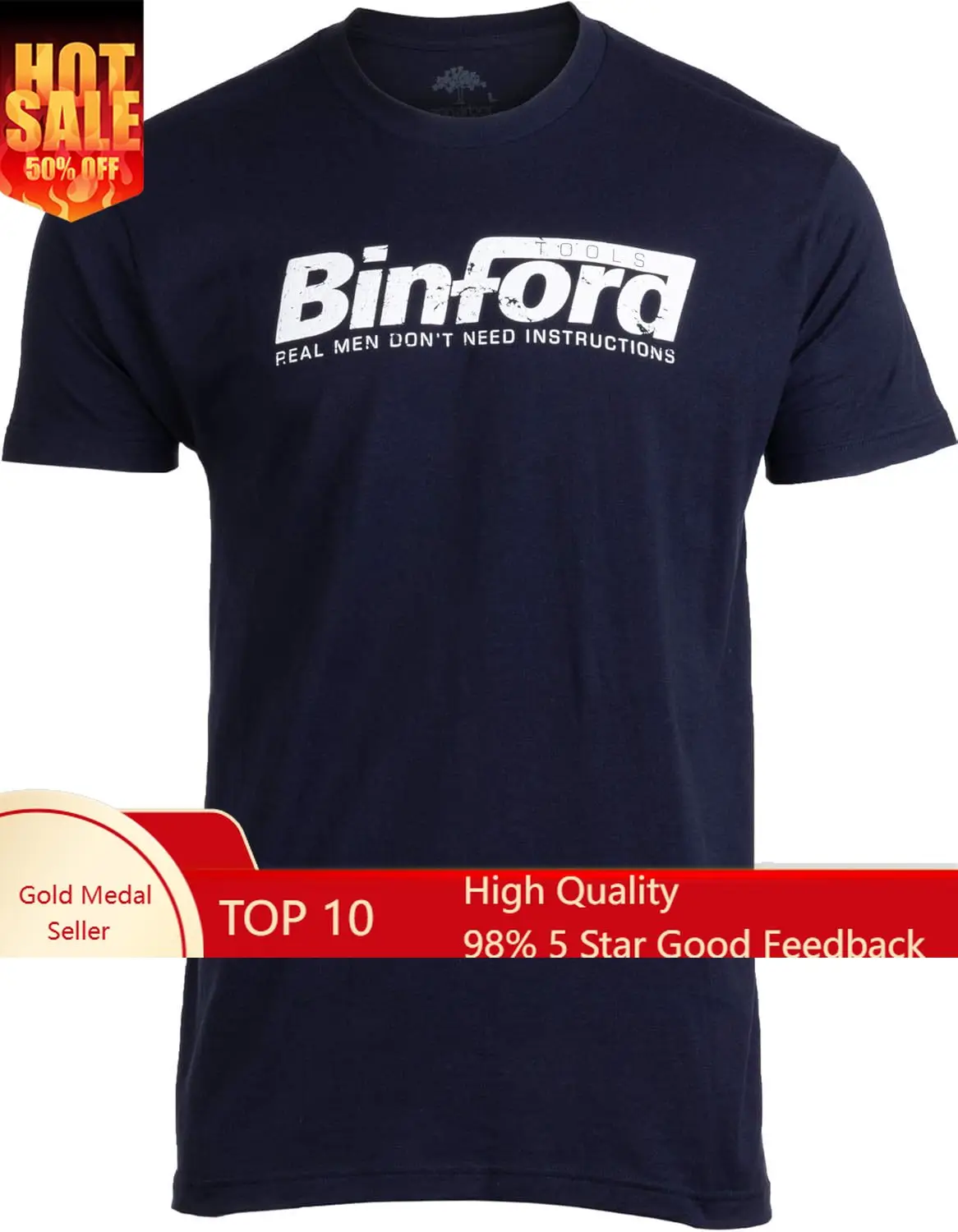 Binford Tools | Funny 90s TV Handyman Tool Humor Unisex T-Shirt