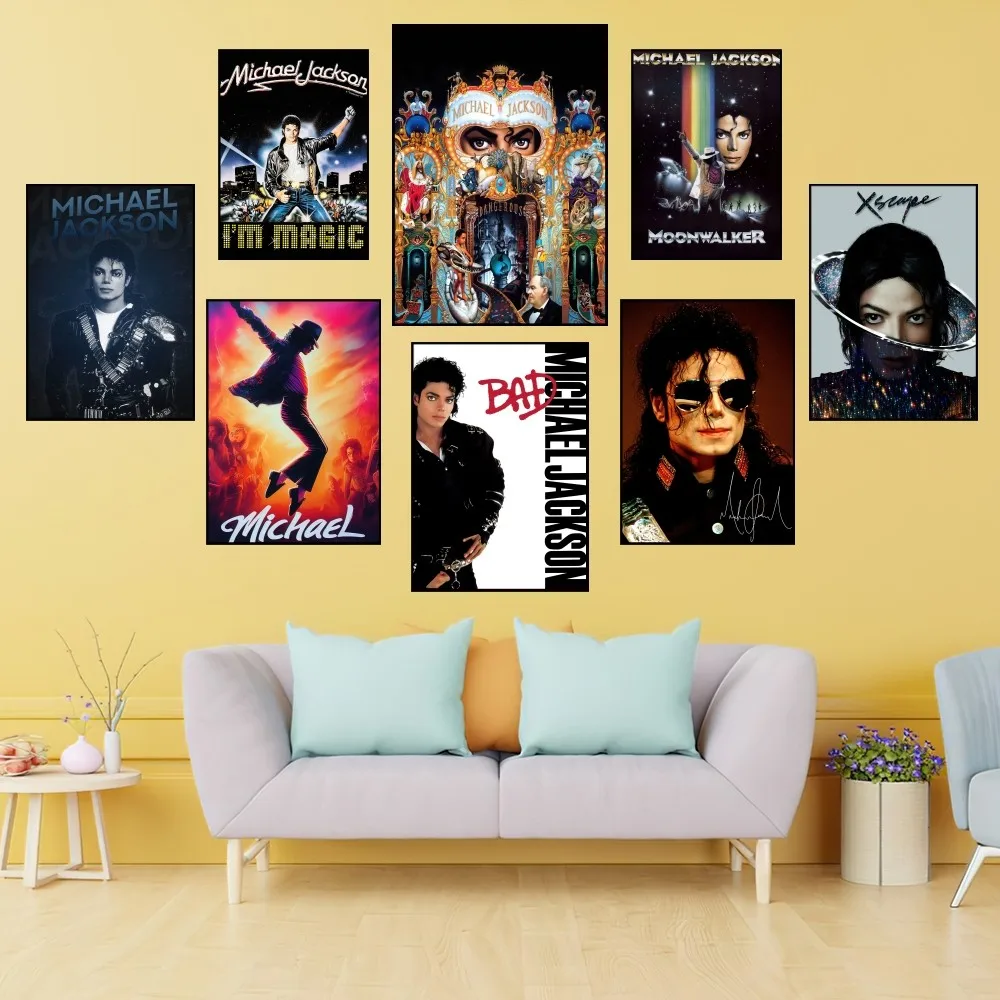 Singer Michael Jackson Dangerous Poster Prints Wall Painting Bedroom Living Room Decoration Office Small