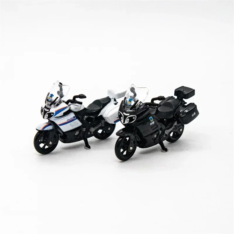 XJ 1:64 Chinese police motorcycle Model Car