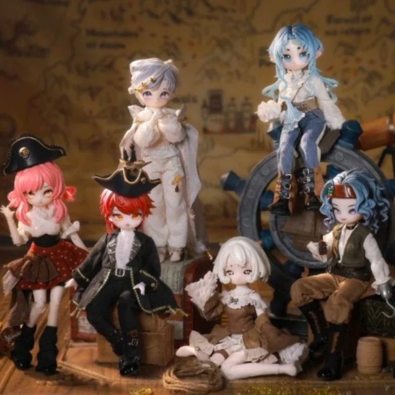 

Подлинная серия Shugafairy Pirate Lost Booy, слепая коробка 1/8, милая кукла Bjd, модная игрушка, украшение для рабочего стола, модель, гаражный комплект, подарок