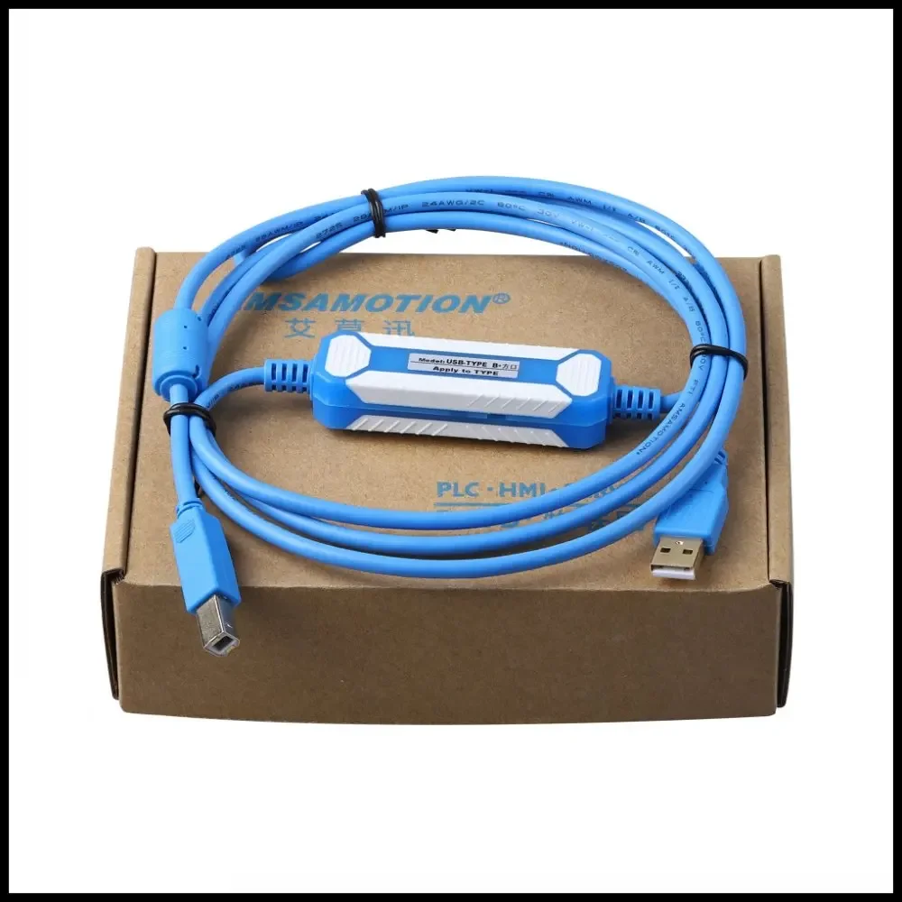 

CNC USB-CP1H Type B PLC Cable Suitable Omron CP1H CP1E CP1L CP1G Series PLC Download Line