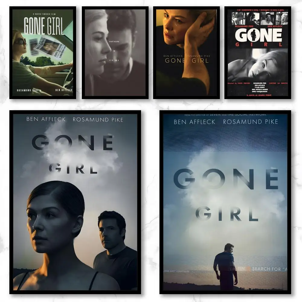 Movie G-Gone Girl Poster Contemporary Graffiti Art Posters, Chic Wall Decor for Home, Studio, Office & Coffee Shop