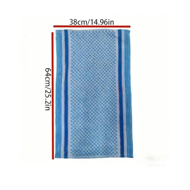 4 عبوات من فوط المطبخ المصنوعة من القطن والبوليستر العادي بألوان عشوائية، وأقمشة ماصة لغسل الأطباق، ومناشف التنظيف المنزلية، ومناشف التنظيف الأساسية للمنزل، وهدايا العطلات #6