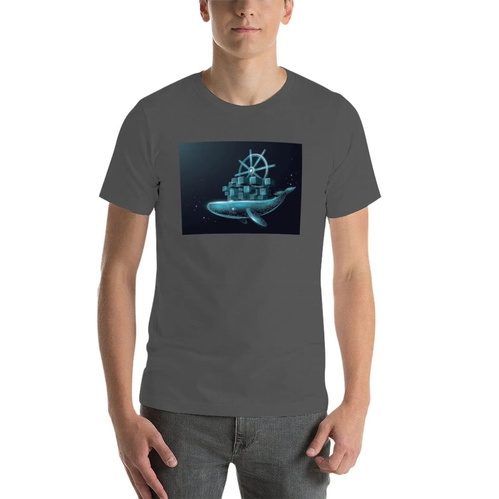 التكنولوجيا: دوكر (محاذاة المركز) (كبير) تي شيرت أساسي تي شيرت رجل تي شيرت قطن رجل تي شيرت قطن تي شيرت