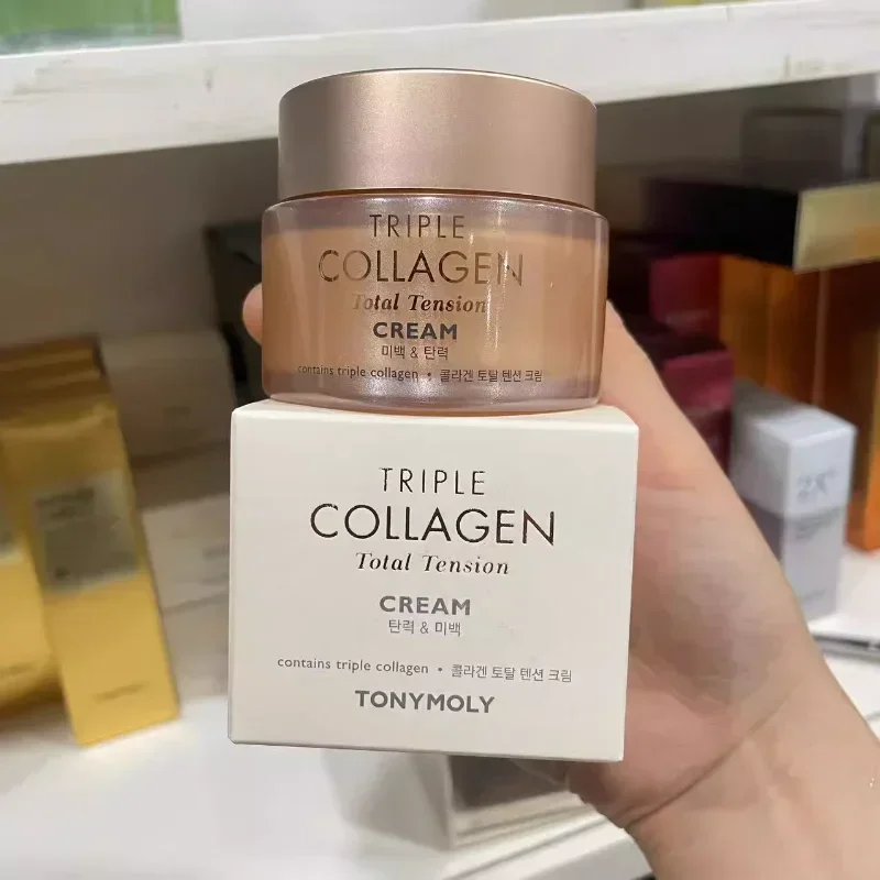 

Korea Tonymoly Triple Collagen Total Tension Cream 80ml Anti-aging Moisturizing Nourishing Anti-wrinkle Whitening Face Skin Care