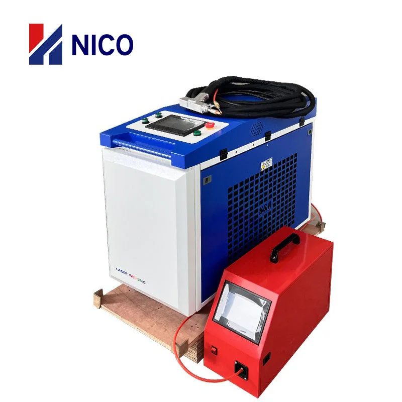 Handheld integrated air-cooled laser welding machine for metal