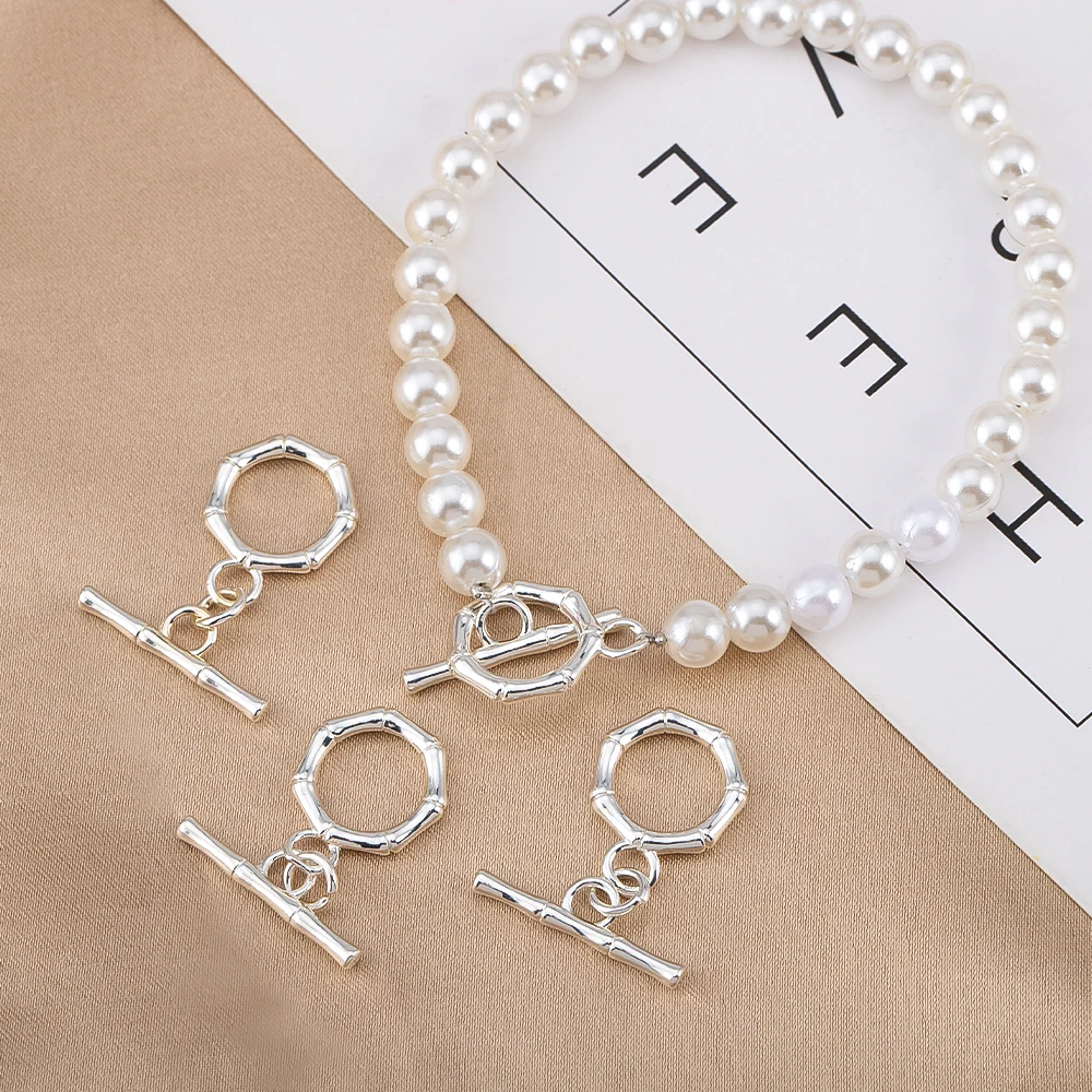 Schmuckverbinder Verschlüsse Perlenarmband Halskette Perlen Endkappen Verschlusskappen 18K Vergoldet DIY Handgemachtes Schmuckzubehör – Detail 7