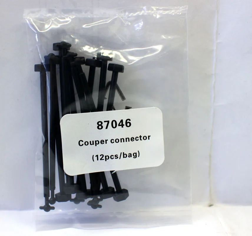 Conector do eixo de transmissão do motor de trem escala Premium HO 1:87 - Universal para modificação de trem elétrico