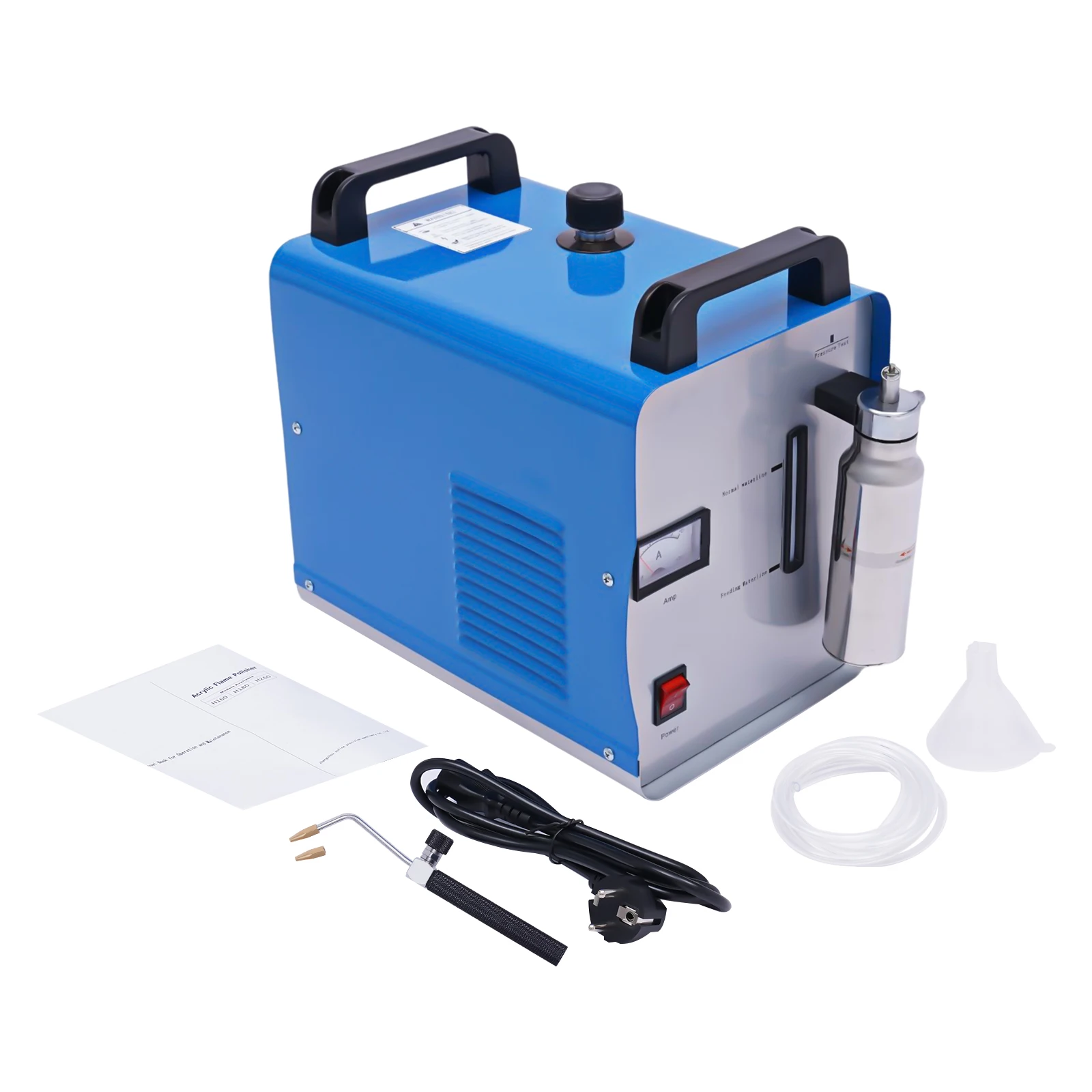 75L H160 Oxygen-Hydrogen Generator Electric Water Welder Flame Acrylic Polishing Machine Polisher Water Welding Machine AC 220V