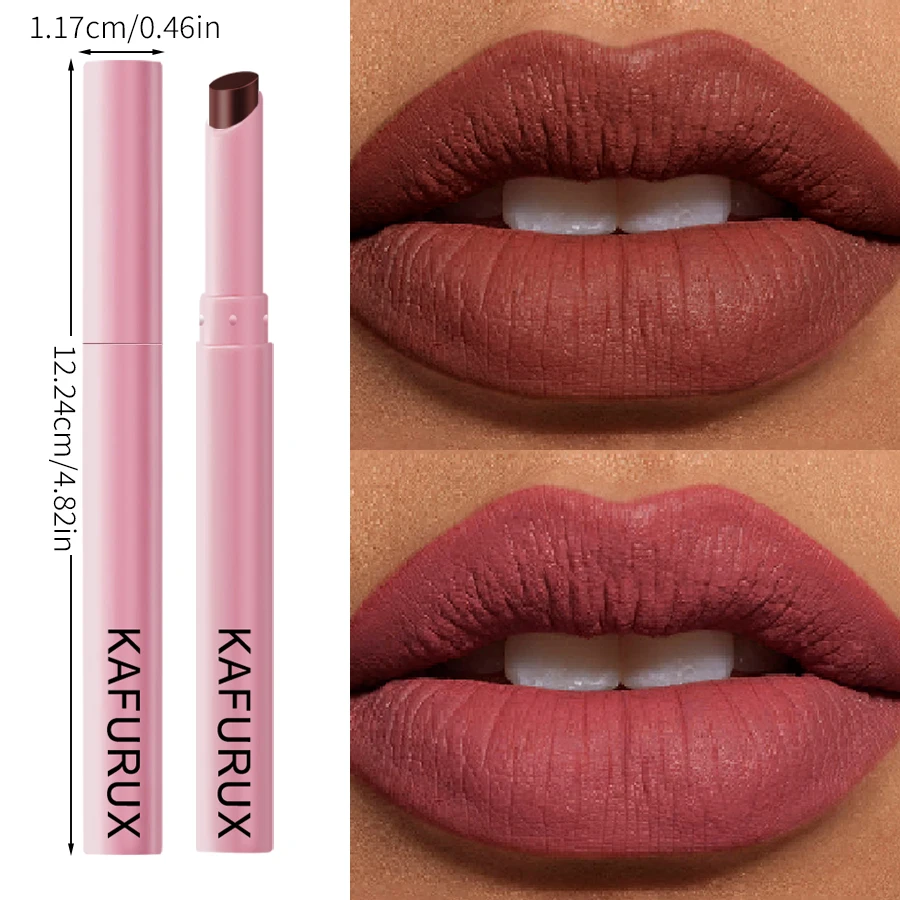 15 colori 1PC rossetto sfumato finitura velluto opaco penna per labbra liscia trucco coreano per donne tinte labbra altamente pigmentati
