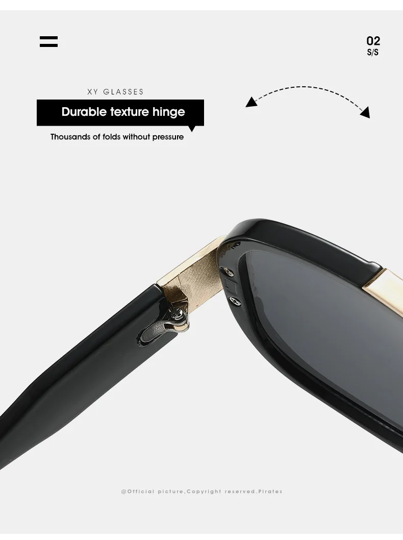 2025 Vintage-Sonnenbrille für Damen, großer Rahmen, Piloten-Punk-Sonnenschutz, Schattierungen, Herren, Strand, Reisen, lässig, Uv400-Sonnenbrille – Detail 15