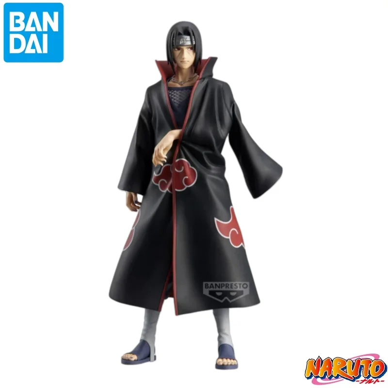 

В наличии BANDAI оригинальная фигурка BANPRESTO Наруто Учиха Итачи модель куклы совершенно новые в упаковке аниме-персонажи