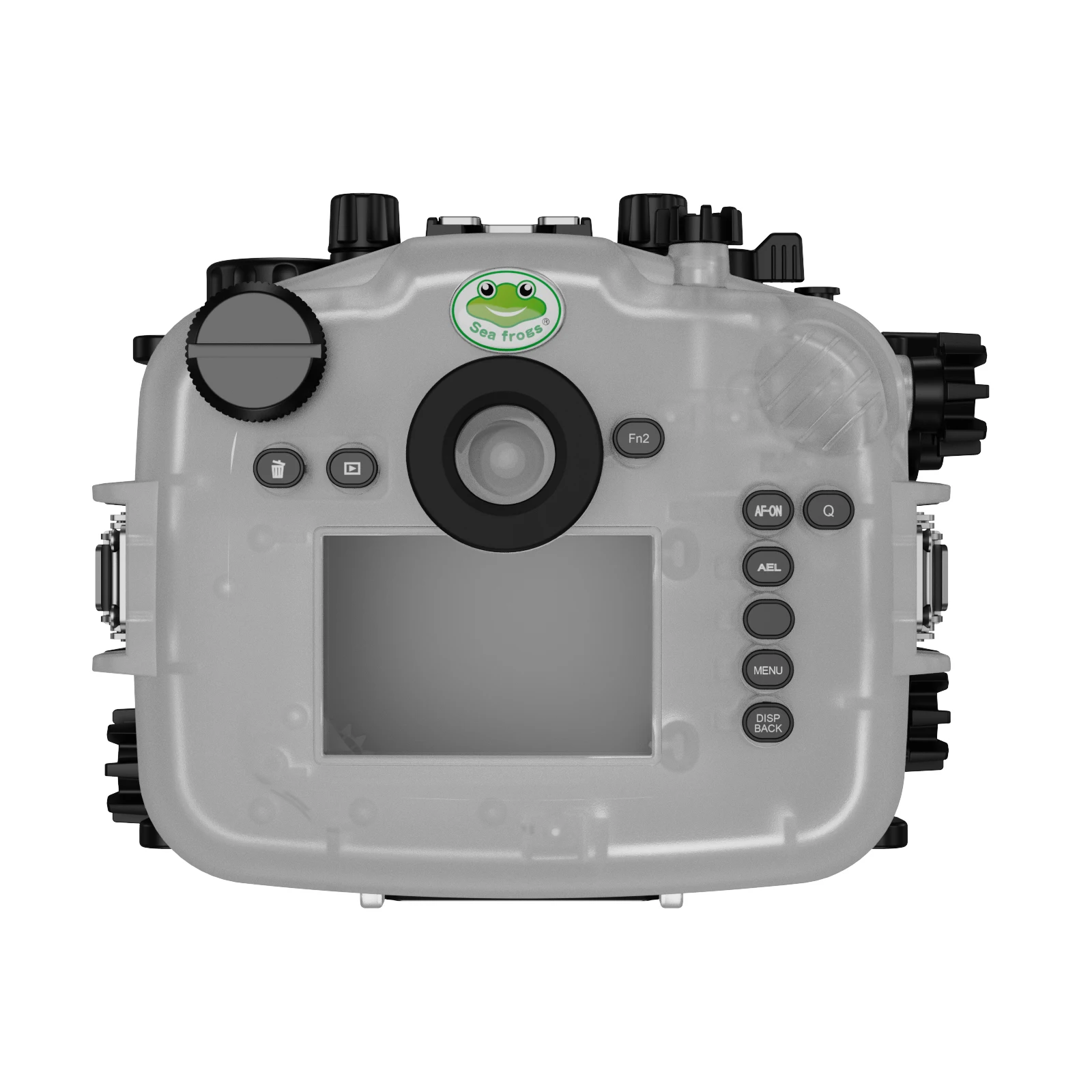 

Чехол для подводной съемки Seafrogs 40m, совместимый с Fuji, с защитной крышкой для широкоугольного объектива 6 дюймов.
