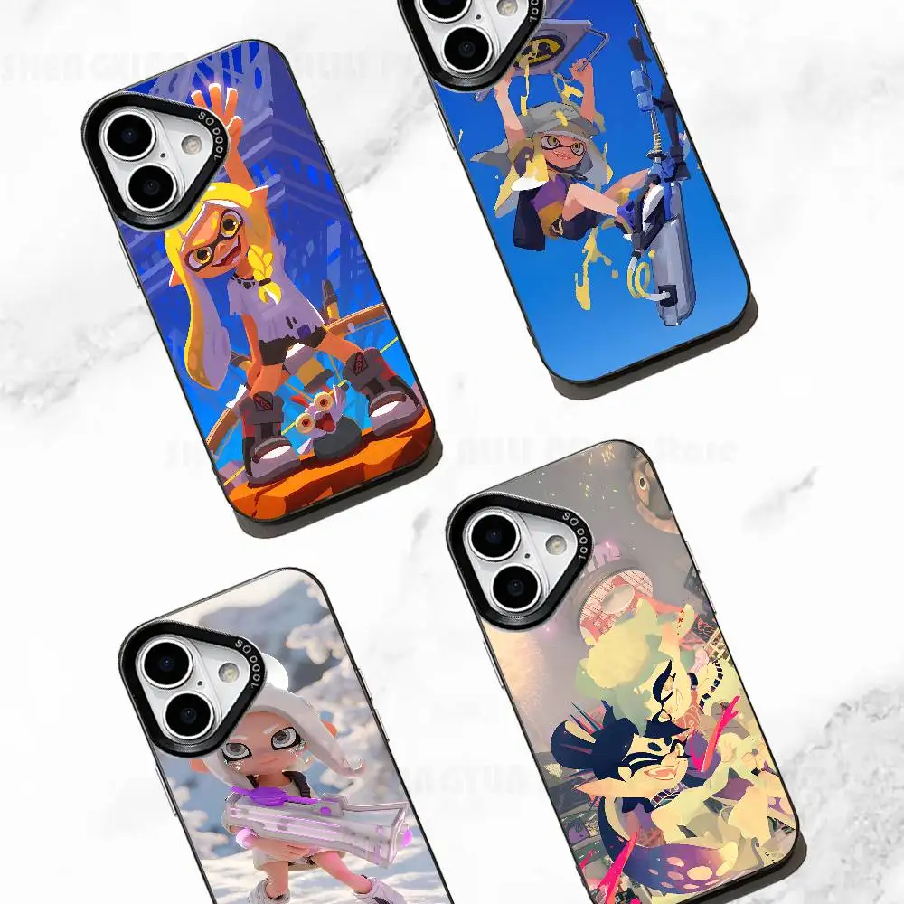 

Game S-Splatoon Phone Case For IPhone 17 16e 16 15 14 13 12 Pro Max X XR XS MAX Back Cover