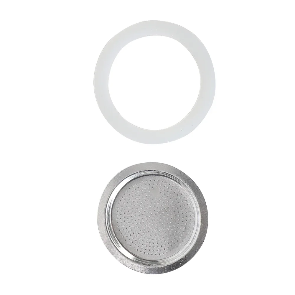Coffee Silicone Ring Italian Moka Pot Flexible Washer Gasket Ring Coffeeware Replace For Cups Moka Pot Espresso Coffee Makers image 3