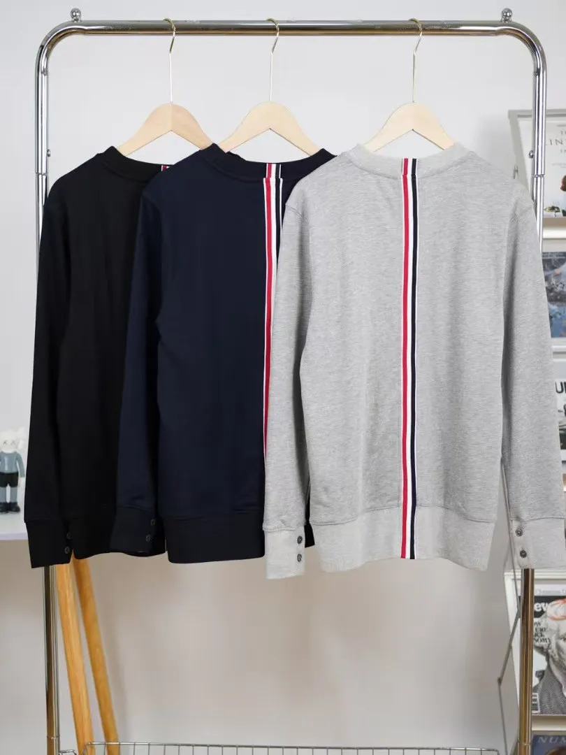 

Trendy Knitted Sweatirt Loose Fit Long Sve round Ne Overhead ex Faion College Sle Spring Autumn Top