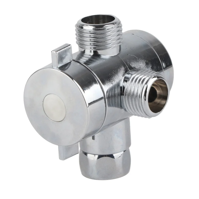 

Multi Function 3 Way Shower Head Diverter Valve G1/2" Switch Adapter Valve For Toilet Bidet