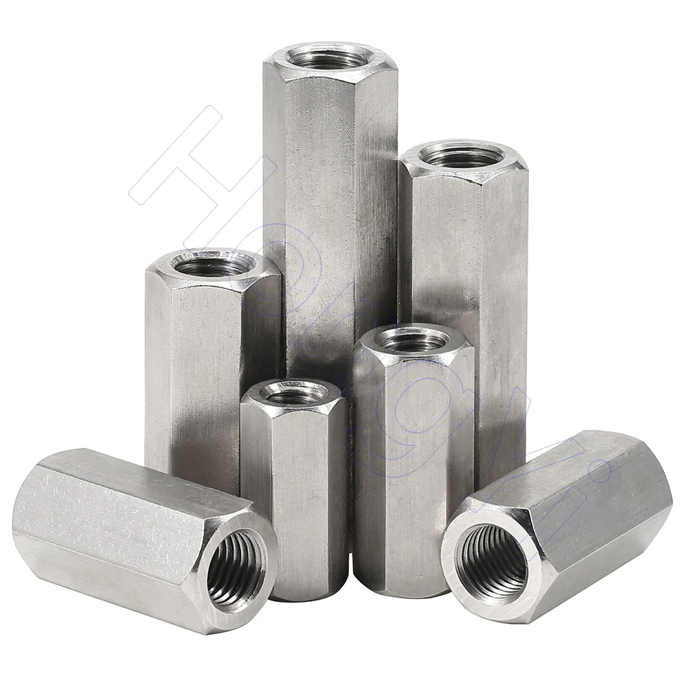 M3-M20 304 Stainless Steel Left & Right Hand Thread Hex Coupling Nut, Hex Spacer Motherboard Standoff Connecting Column