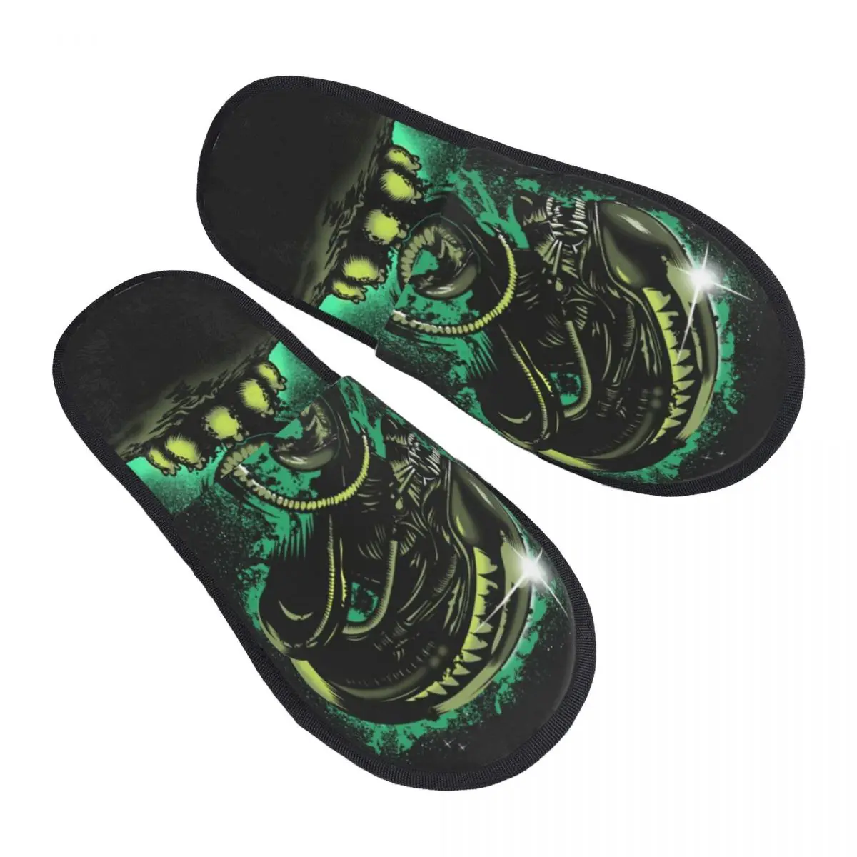 

Alien Xenomorph Essential Men Women Furry slippers fashion pantoufle homme Home slippers