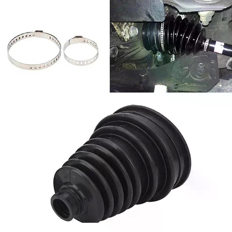 Car CV Boot Kit Constant-Velocity Dust Cover Joint Constant-Velocity Dust Cover Elasticity Drive Anti-Aging Wear Universal