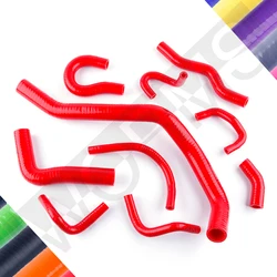 For Honda Civic CRX D15 D16 EE EF ED DX Si 1988-1991 1989 1990 Silicone Radiator Coolant Hose Kit