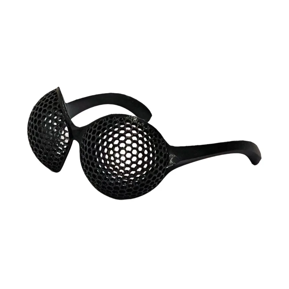 

Hollow Full EyesCoverage Casual Lightweight Funny Party Glasses Comfortable Wear Simple Insect Compound Eye Glasses Christmas