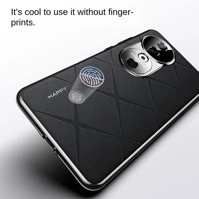 

For Vivo X100S X200 FE V40 Pro T3 T4 Ultra PU Leather Phone Case Shockproof Non-slip Full Lens Protection PC Back Cover Cases