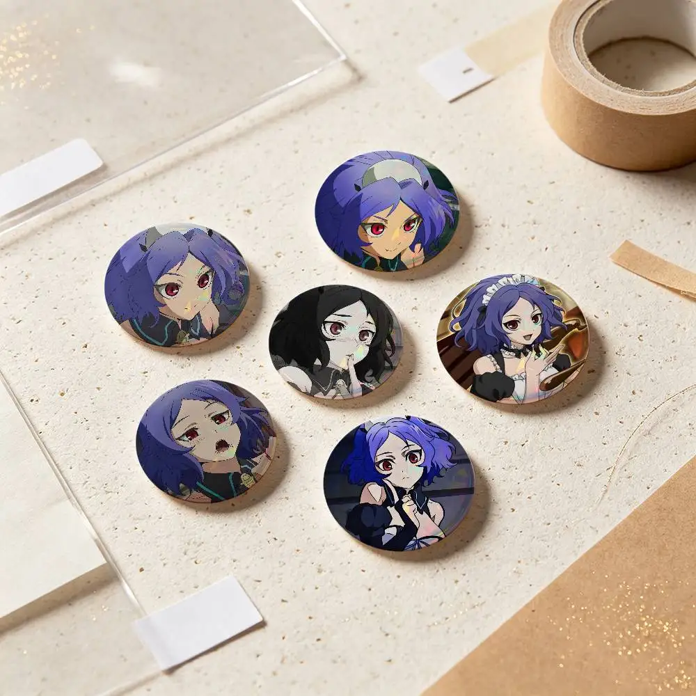 Chess Belle Anime Figure Badges Button Round Creative Pin Brooch Badge Bag Decor Accessories Fans Collect Friends Gifts