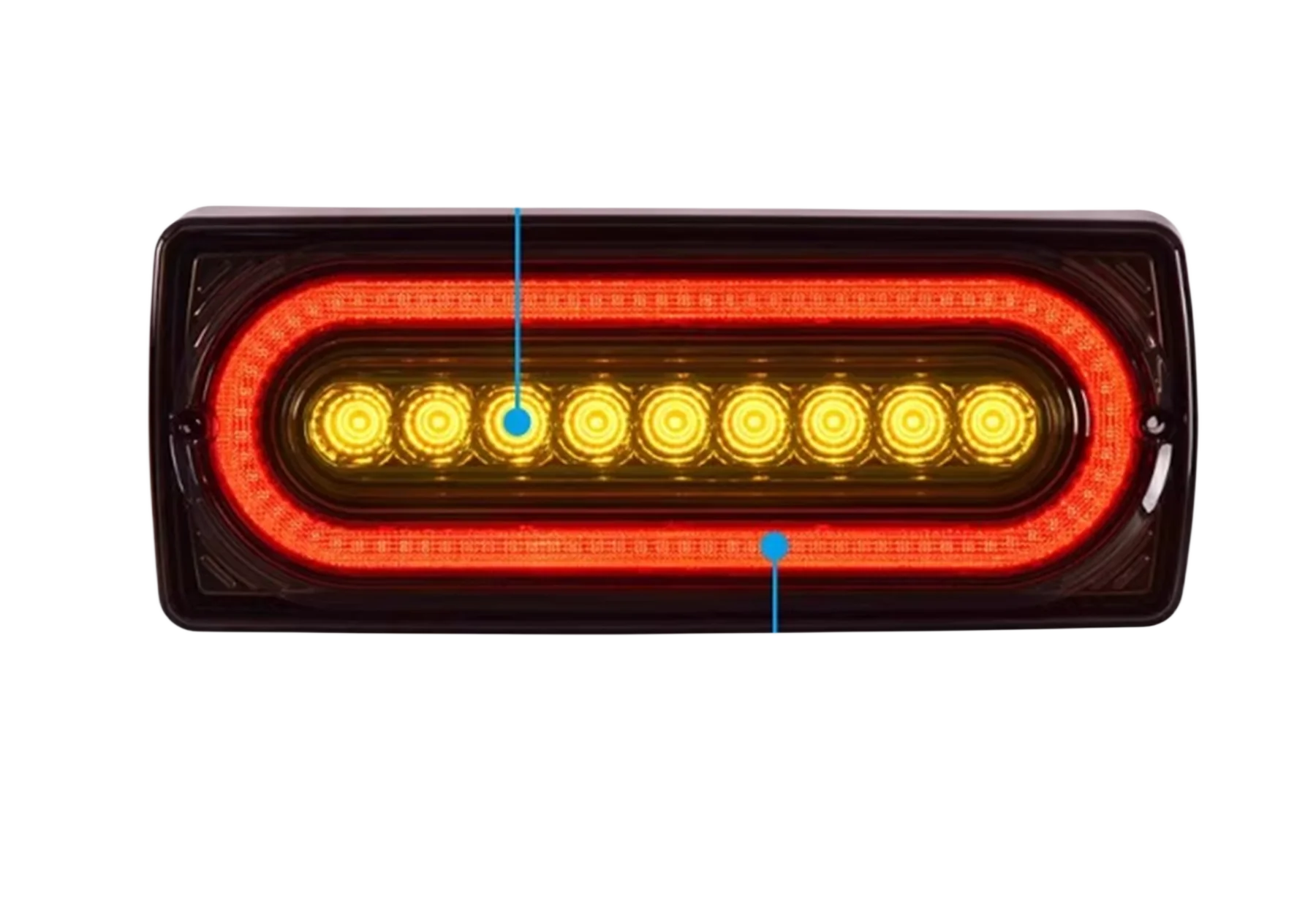 

Car Rear Lamp Tail Light For Mercedes Benz G-Class W463 Turn Signal Brake Reverse Light