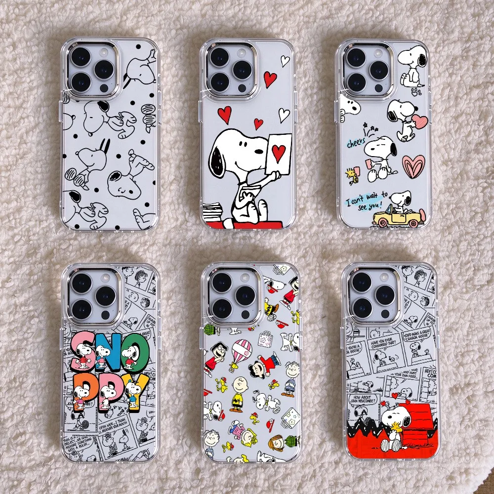 NEW S-Snoopy Cute Design Phone Case for Samsung Galaxy A57 A56 A36 A26 A55 A35 A16 A54 A34 A25 A24 A15 A14 AA73 A53 A33 5G