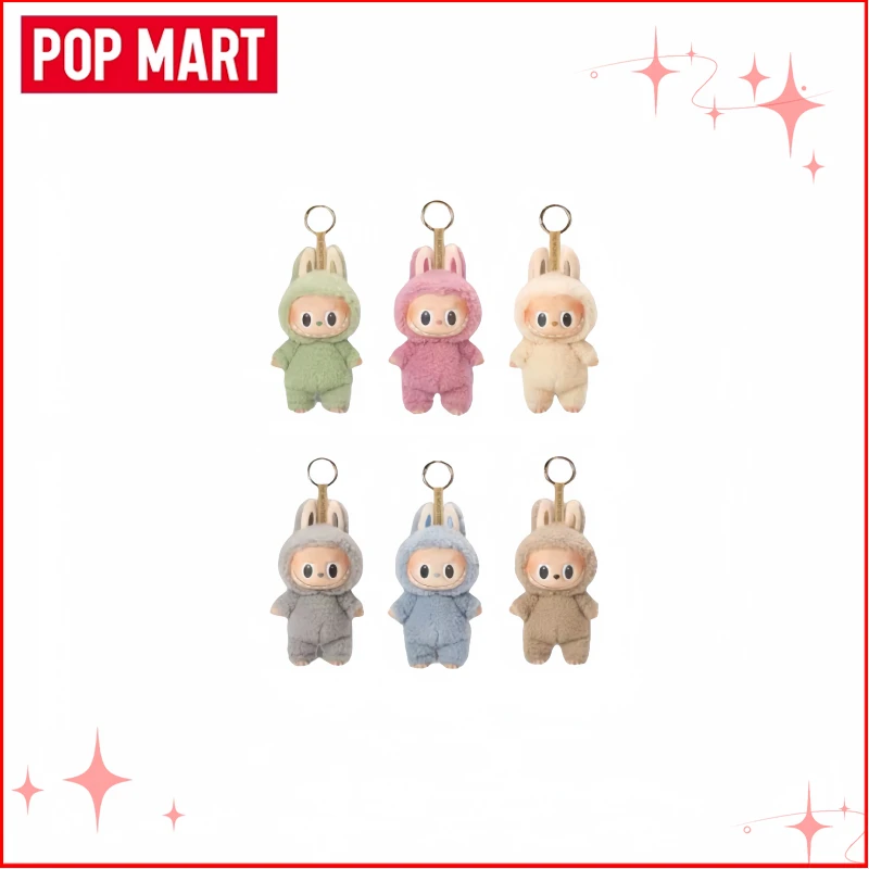 POP MART Labubu V1 V2 V3 ซีรีส์ The Monsters Macarons Have A Seat Big Into Energy ตุ๊กตาไวนิลแบบกล่องสุ่ม ของขวัญคริสต์มาส