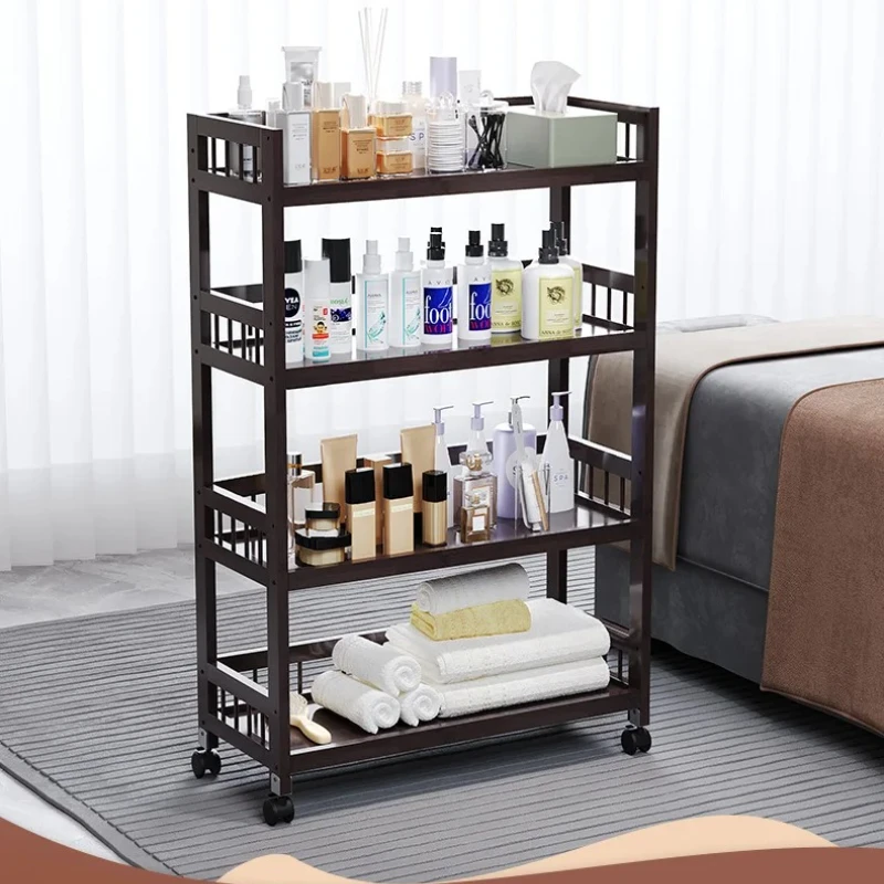 

Light Luxury Style Multifunctional Storage Beauty Special Medical Hairdressing Mobile Shelf Ear Picking Tattoo Instrument Tools