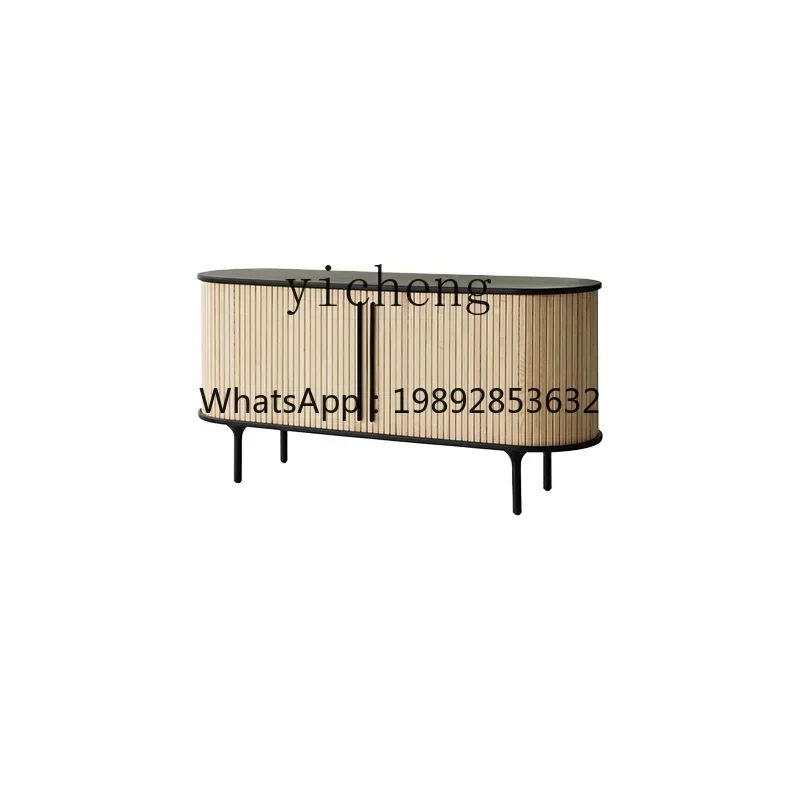 

LYY Solid Wood Chest of Drawers Living Room Simple Locker Kitchen Sideboard Cabinet Modern Wall Cabinet Storage Cabinet