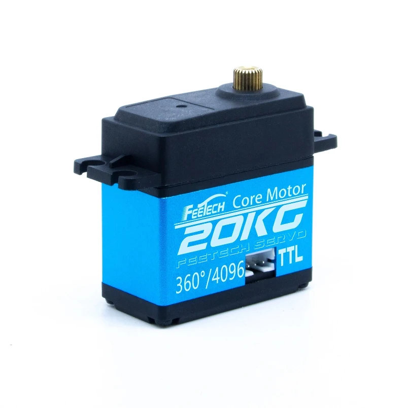 20KG High Feedback Robot Servo Metal Gear TTL Serial Bus Bionic Robots Arm Hexapod DIY RC Airplane Parts Toy