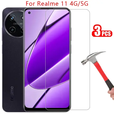 protective tempered glass for realme 11 4g 5g screen protector on realme11 phone film glas realmi realmi11 reame relme real me