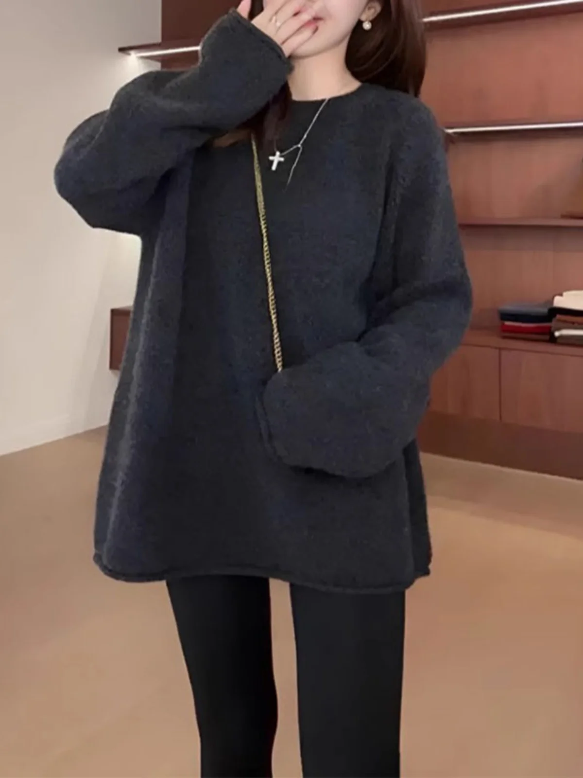 

Свитера Джемперы Пуловеры Женские новые трикотажные изделия Однотонные ромашки Цветок Сад Вечеринка На открытом воздухе Цветочный узор Блум Природа