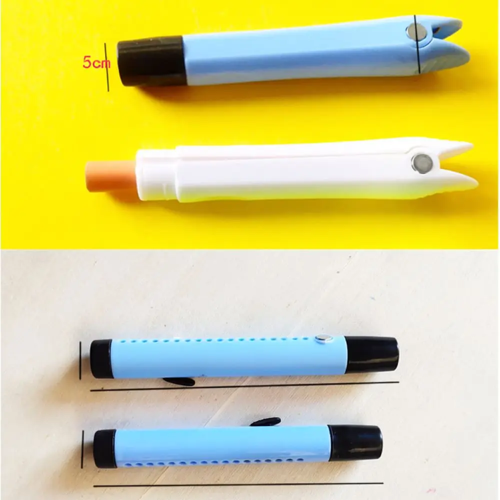 Dustless Chalk Holder Clip Magnetic Dispenser For Teachers Classroom Blackboard Writing Accessory School Office Utility