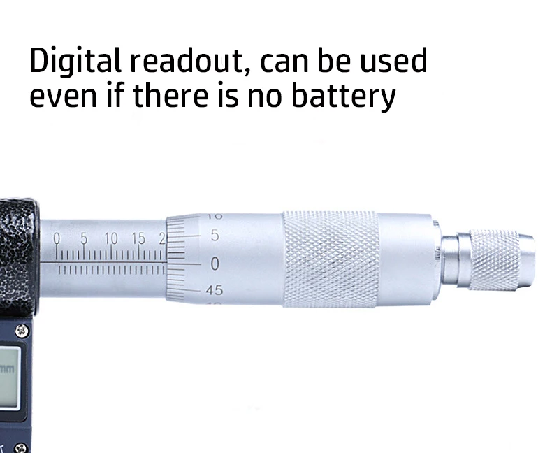 0-25mm 25-50mm 50-75mm 75-100mm Digital electronic micrometer 0.001mm gauge outer diameter micrometer